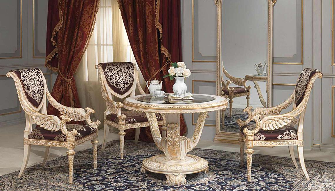 3Dining room and sitting room Louis XVI 餐桌