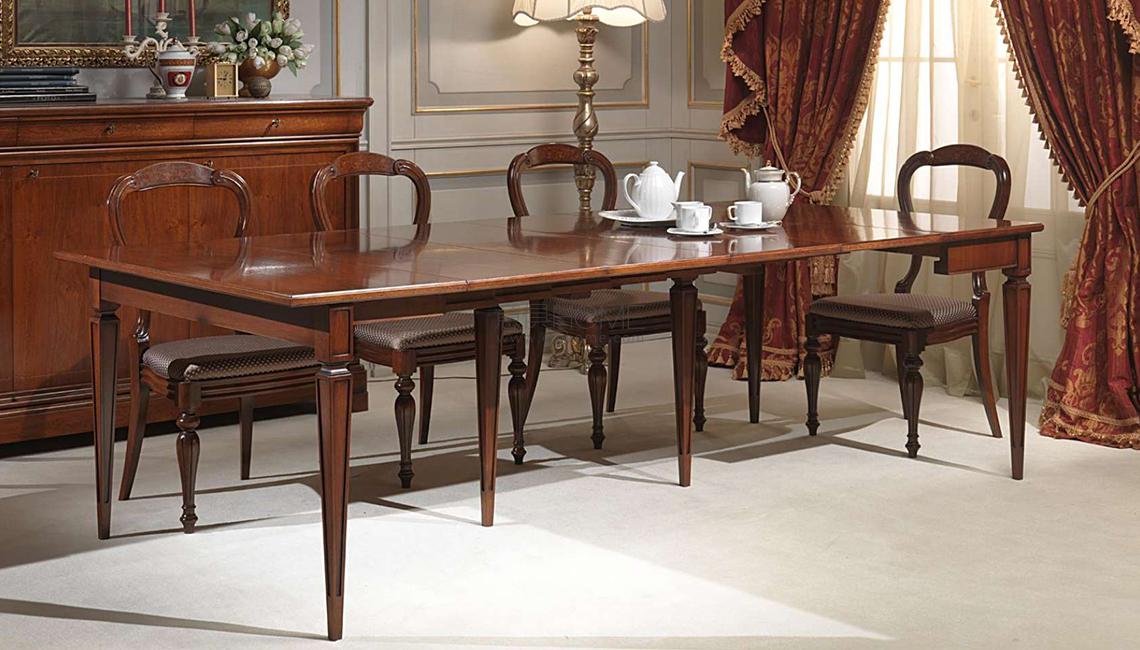 19Classic extendable console art. 955Q 餐桌