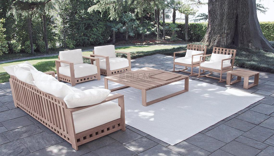 SQUARE POLTRONE E DIVANI 戶外沙發