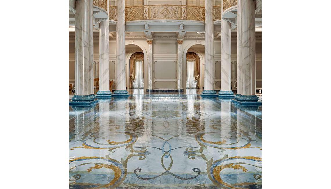 Calacatta 大理石地板