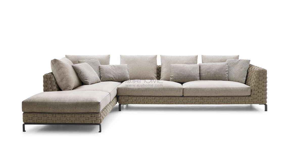 Ray Outdoor Natural戶外沙發(fā)