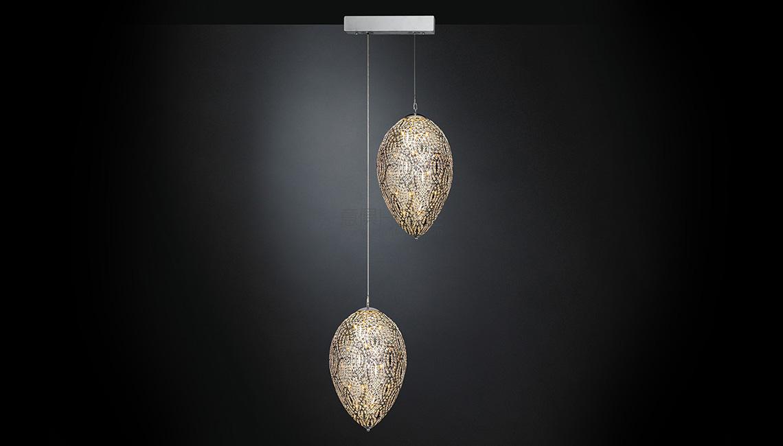 ARABESQUE EGG X 2吊燈