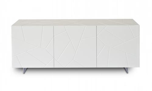 Credenza con superfici incise Segno廳柜
