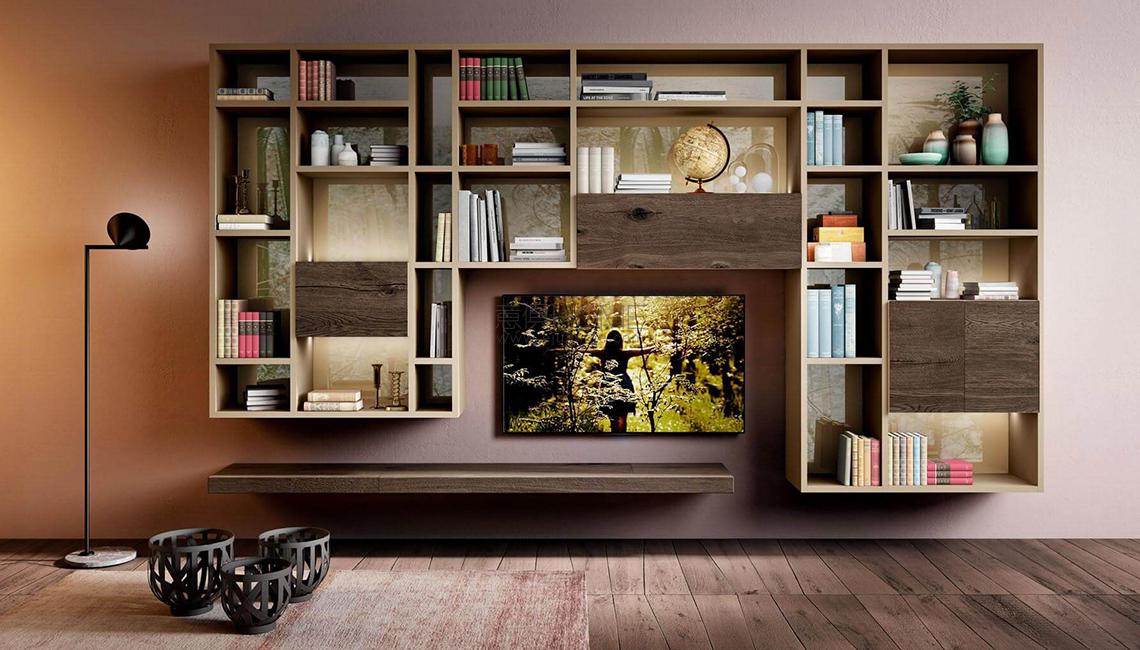 30mm Wall Unit電視機背景組合柜