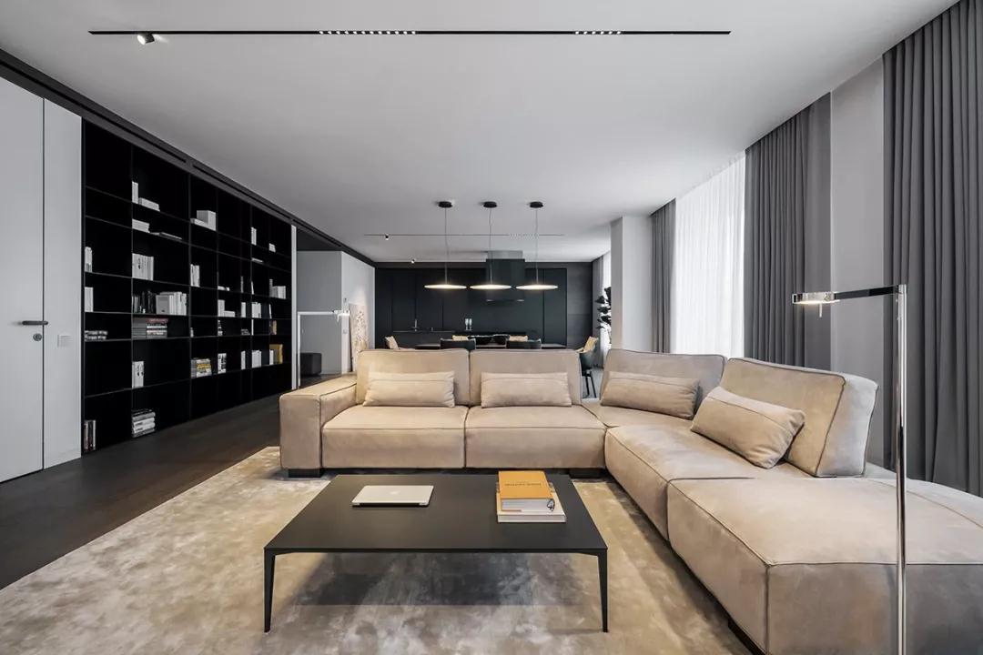 B＆B ITALIA | 用高級黑打造暗黑風(fēng)奢華居所