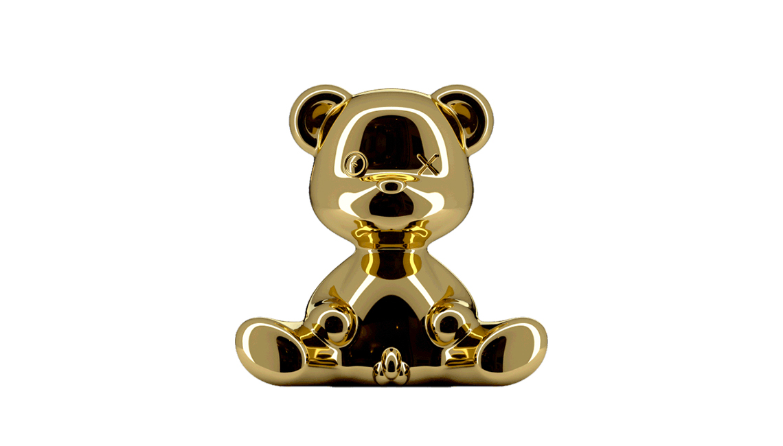 QEEBOOTEDDY BOY LAMP METAL FINISH臺燈