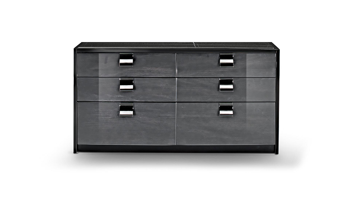 Cassettiera grande da 65 Black & More邊柜