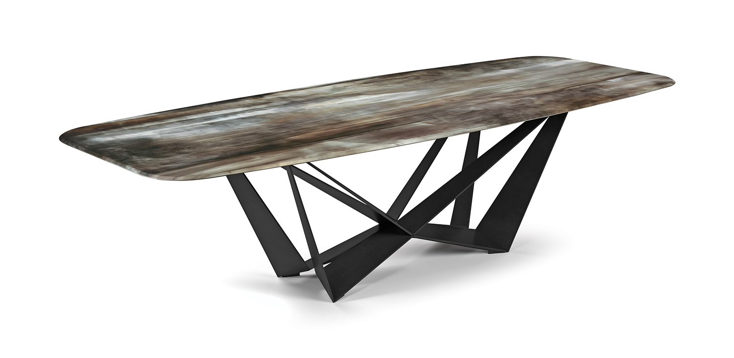 Skorpio Crystalart長(zhǎng)餐桌