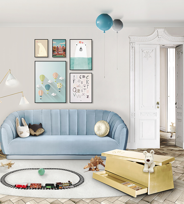 CircuGOLD TOY BOX 玩具收納箱（金）