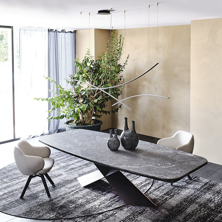 Tyron Keramik Premium長餐桌