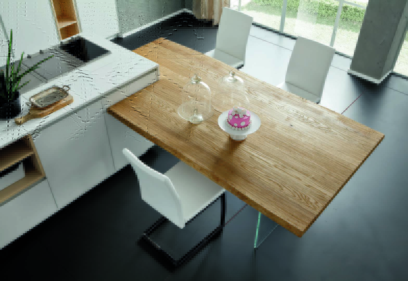 kitchen 45 mm thick 島臺