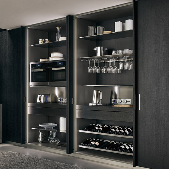 ernestomedaK-LAB室內(nèi)餐具柜