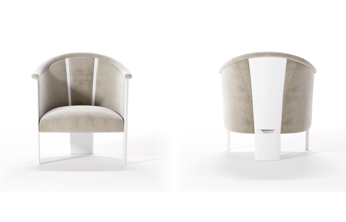 Vismara DesignCOMFORT OP BLUE CHAIR休閑椅