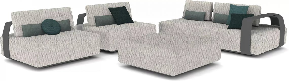 ManuttiKumo concept3組合沙發