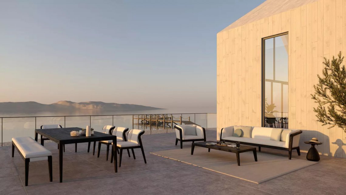 ManuttiSunrise Bench 300x42長凳