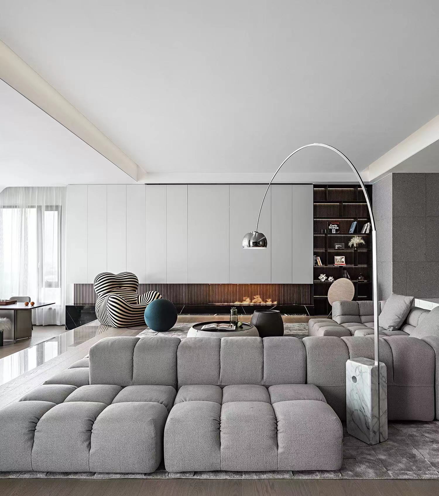 廣州案例實拍 | 682㎡一線江景大平層，且聽江吟