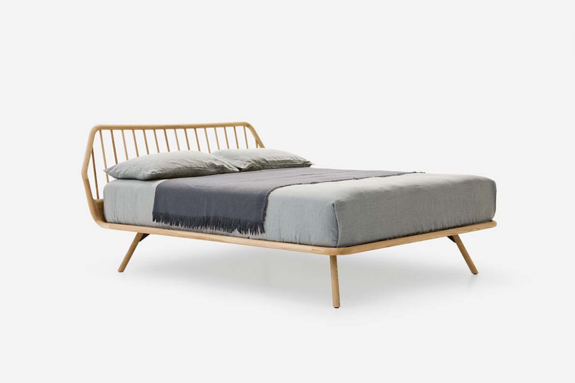 Trama Legno雙人床