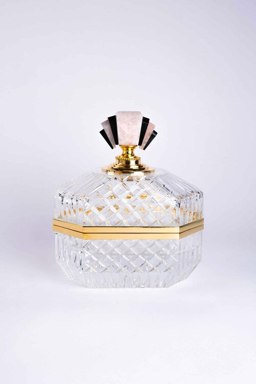 Tosco TicciatiThe Deco 珠寶首飾盒 粉色石英