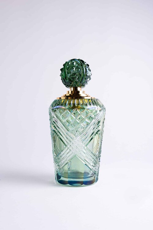 Tosco TicciatiThe Prism 水晶香水瓶 綠色