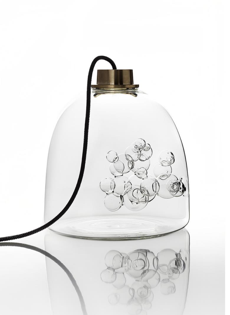 MELOGRANO BLUSOAP DOME TABLE吊燈