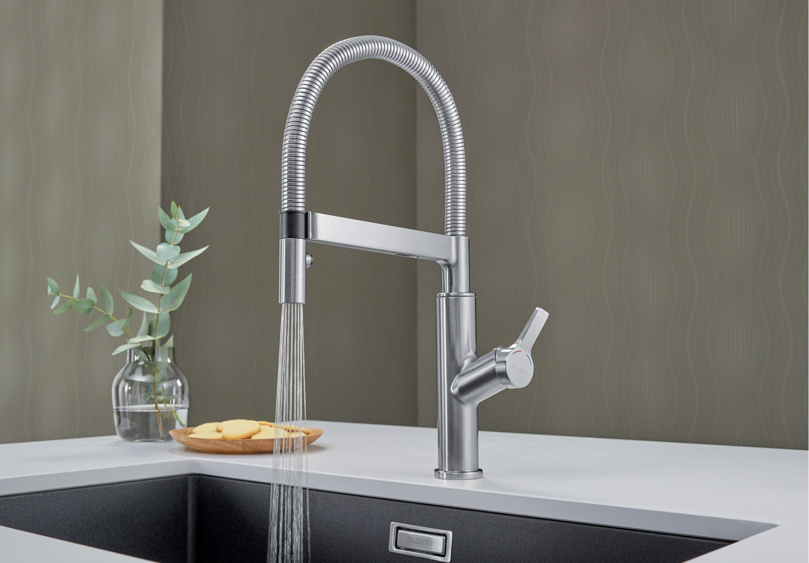 BlancoSOLENTA-S Senso Lever right水龍頭