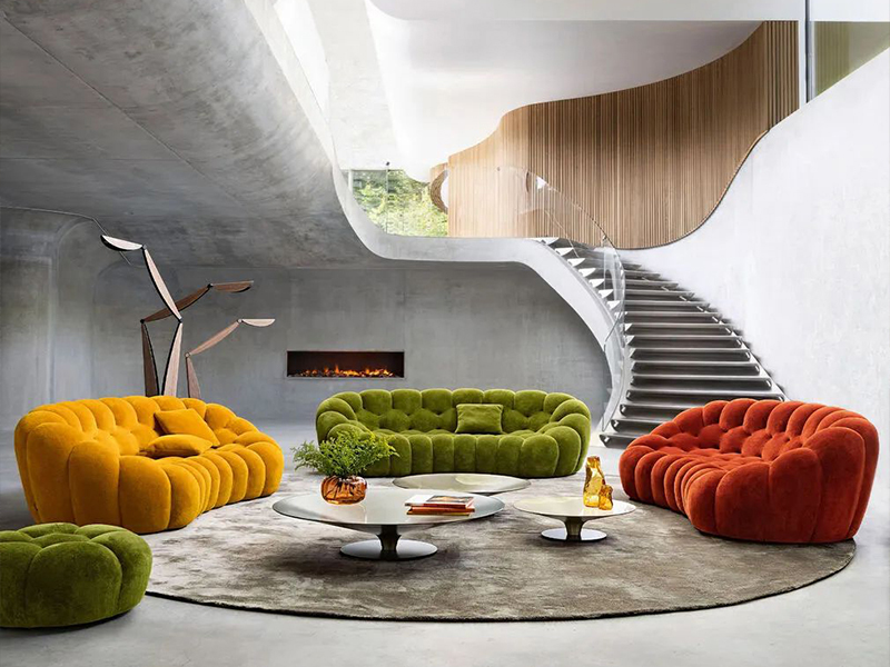 羅奇堡泡泡沙發(fā)換新衣啦，毛茸茸的質感好驚喜！