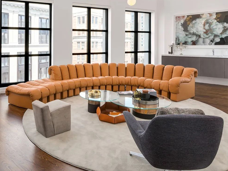 被收入吉尼斯記錄的沙發(fā) | 可以無(wú)限延伸的de Sede