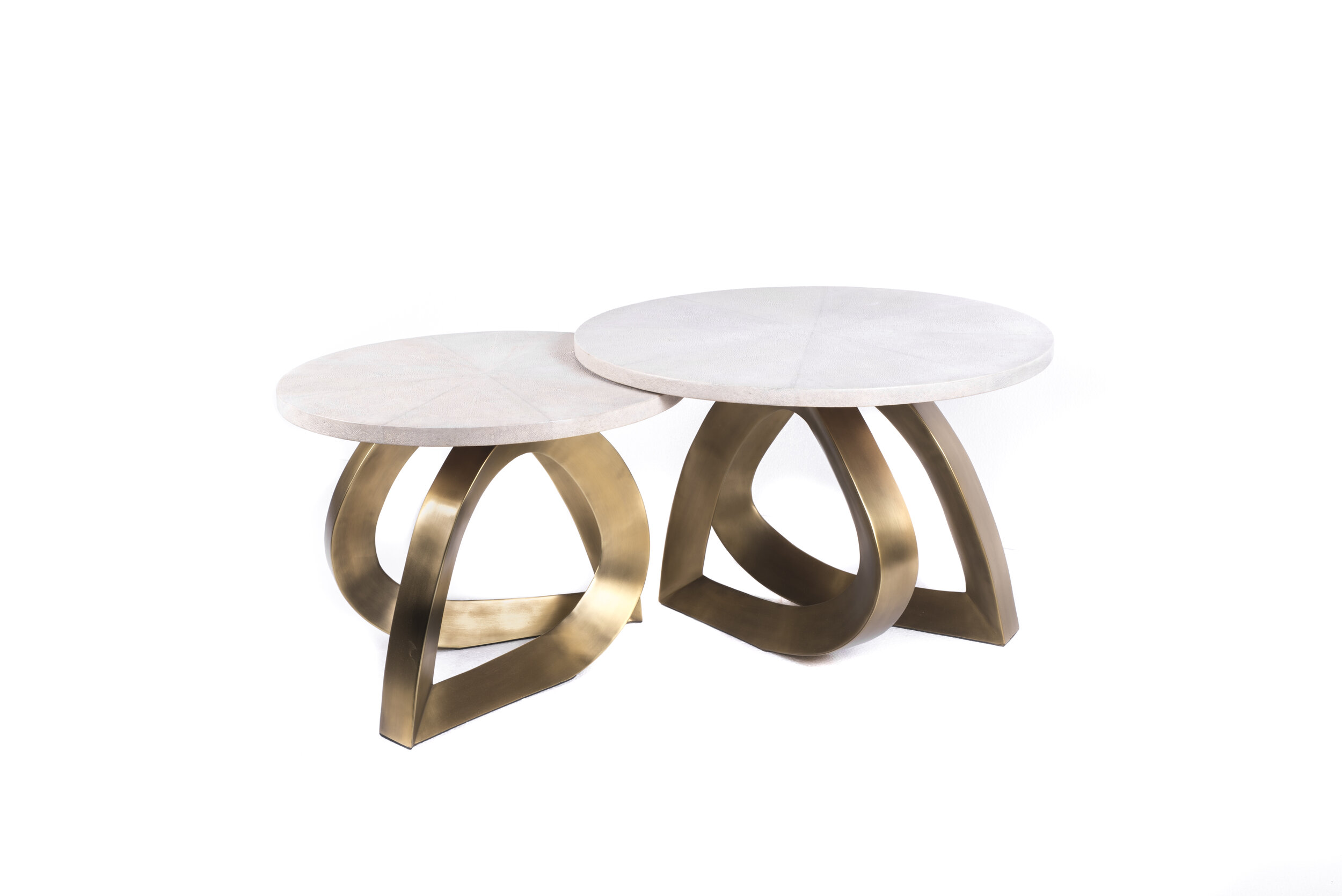 KIFU PARISSet of 2 Teardrop Nesting茶幾