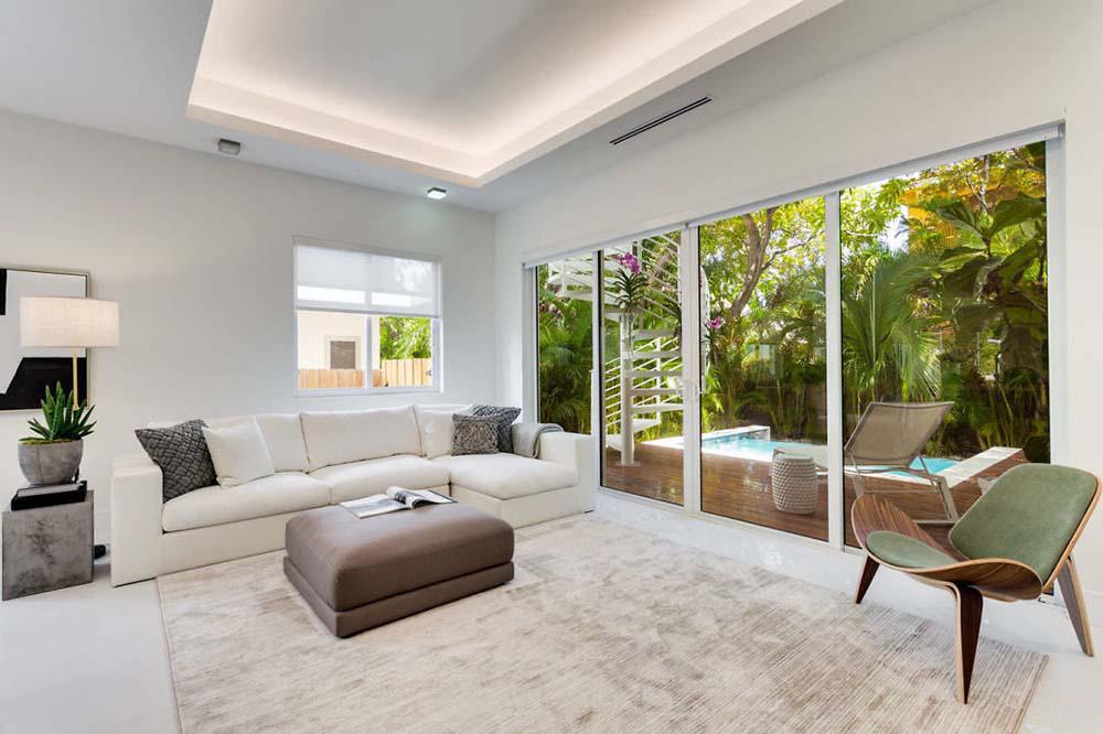 窗外的景色可以提升整個空間的氣質